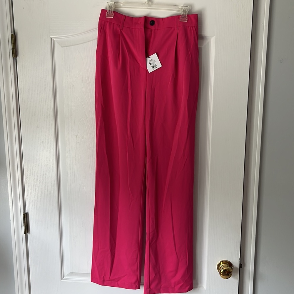 XS Charlotte Russe Pink Trousers with tags